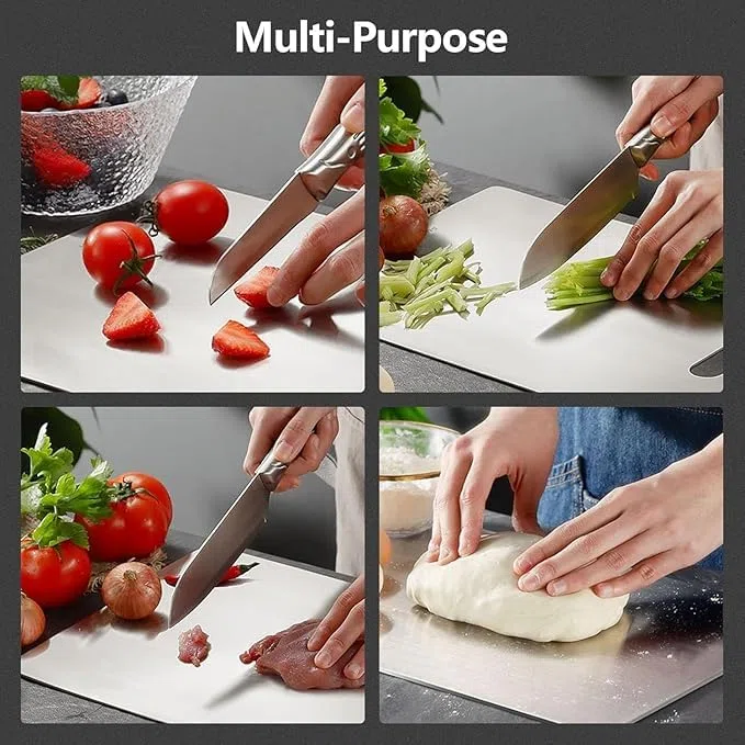 Miro Italia - MIROTECH Tagliere in titanio (34 * 23CM,Spessore 1.5MM)
