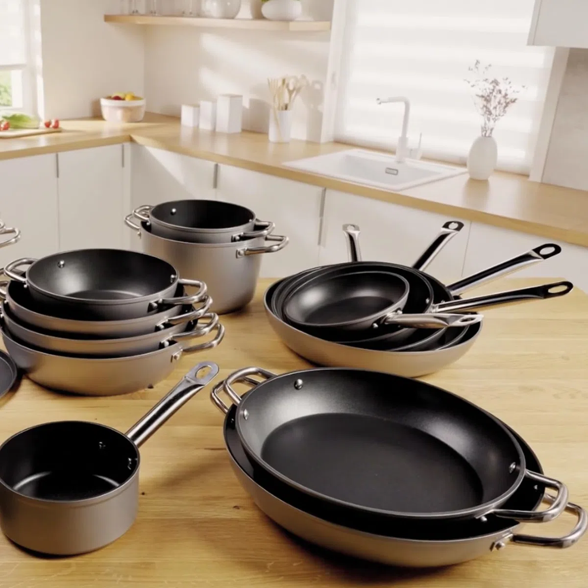 Tescoma 606920 Padella manico lungo ø20 cm GrandCHEF+