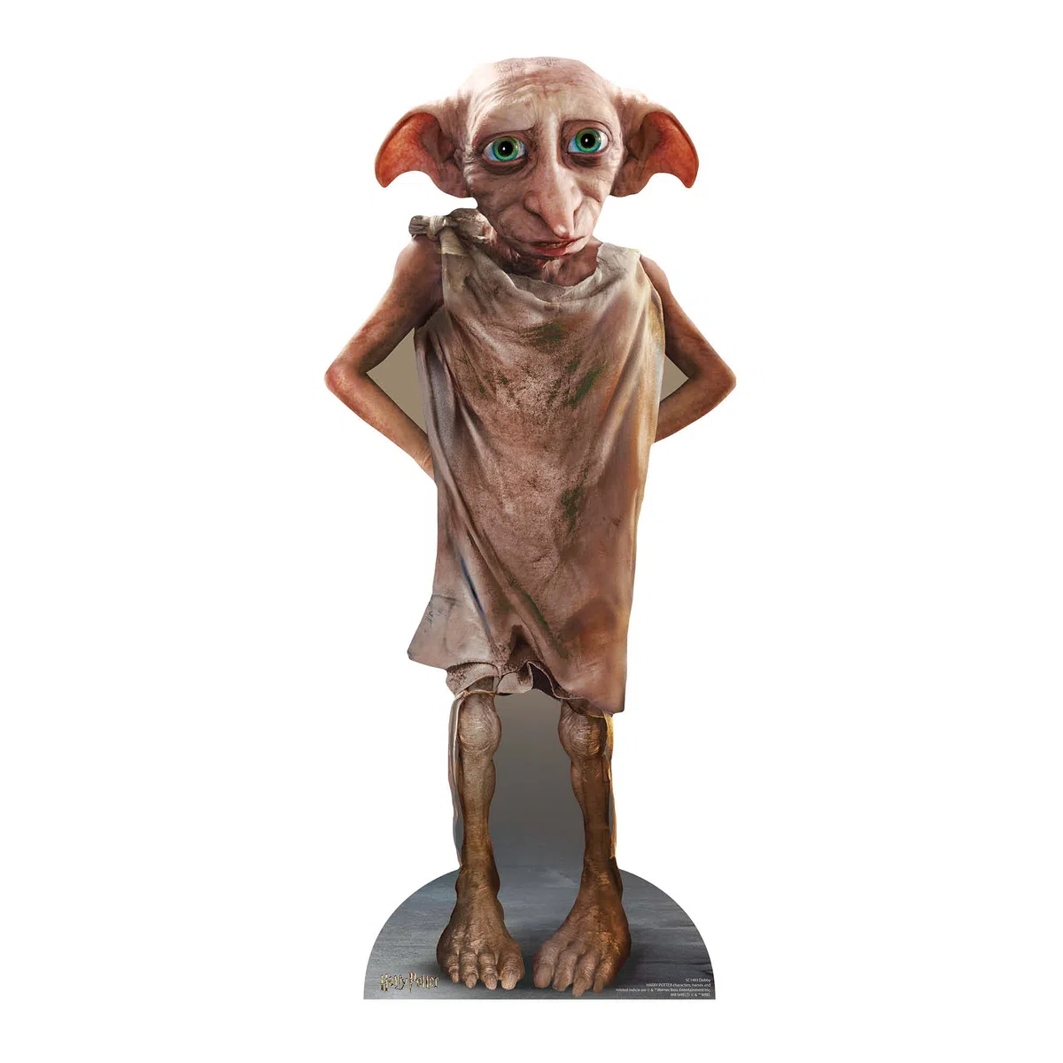 Star Cutouts Sagoma in cartone a grandezza naturale di Dobby SC1483, ideale per fan di Harry Potter, feste, collezionisti ed eventi. Altezza 98 cm