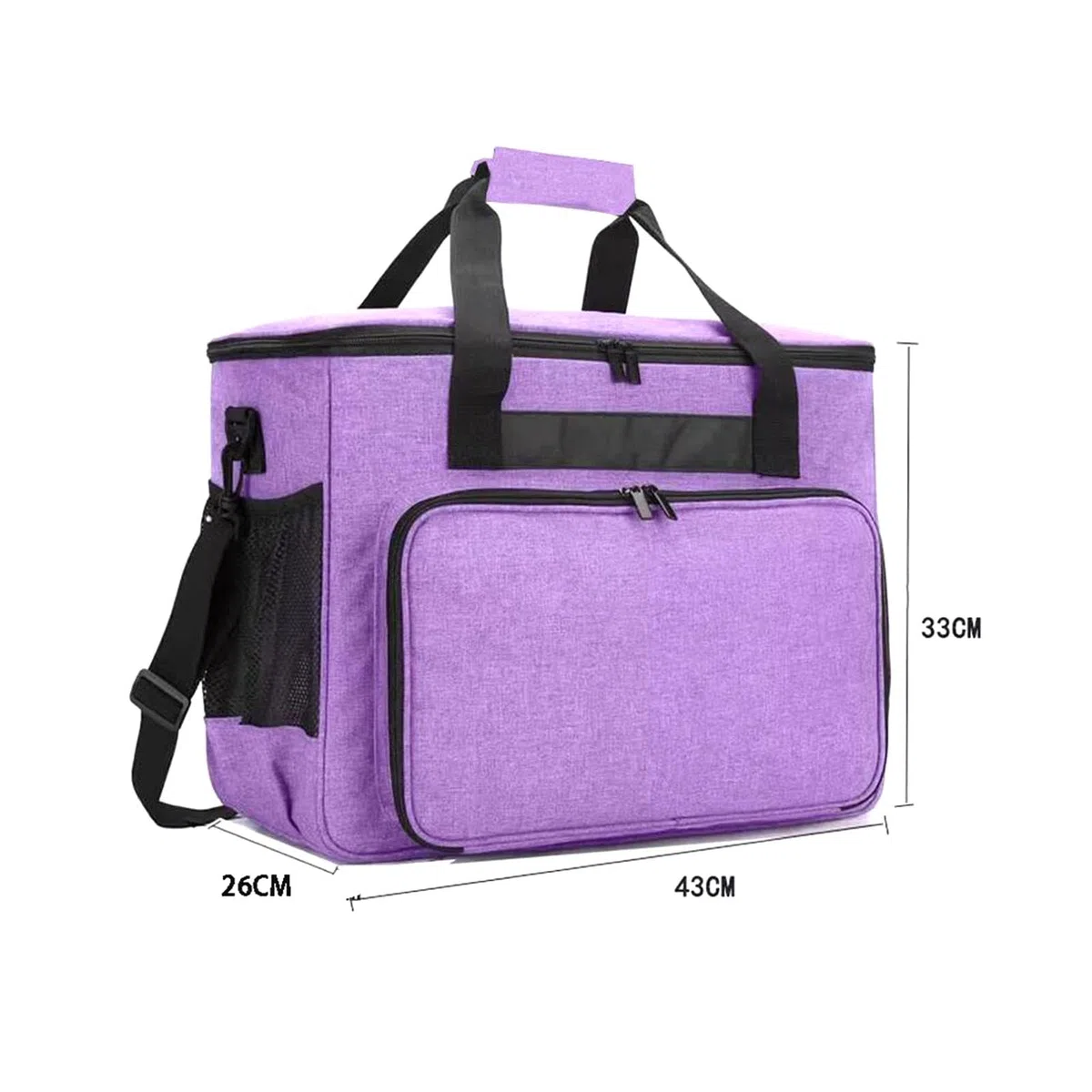 F Fityle Custodia per macchina da cucire Borsa per l'organizzazione della casa Borsa da viaggio Borsa per macchina da cucire per accessori da cucito da viaggio