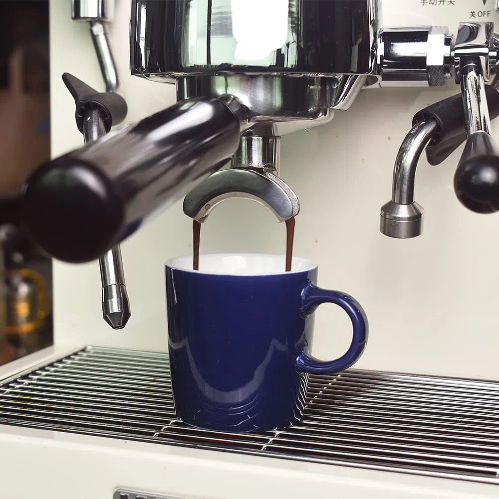 homEdge Pro-210CEC060223 - Tazzina da caffè da 120 ml, per caffè espresso e tè, set da 6, colore: blu navy