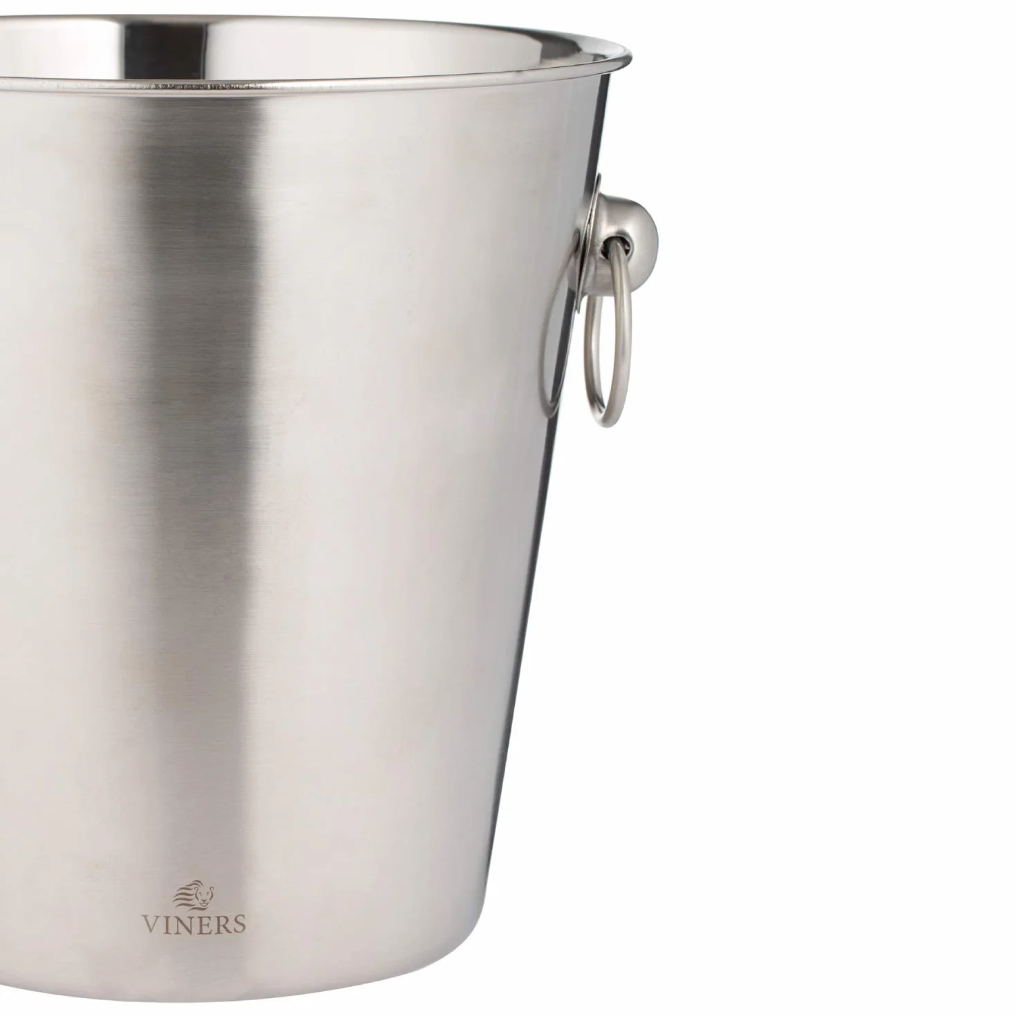 Rayware 0302.215 Viners Barware - Secchio per champagne, in acciaio inox, 4 l, colore: Argento