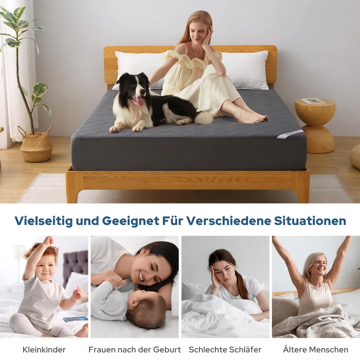 BEDLORE Coprimaterasso 140 x 200 cm, impermeabile con protezione materasso, berretto 30 cm con elasticità tutto intorno, protezione materasso certificato Oeko-TEX, coprimaterasso morbido e traspirante