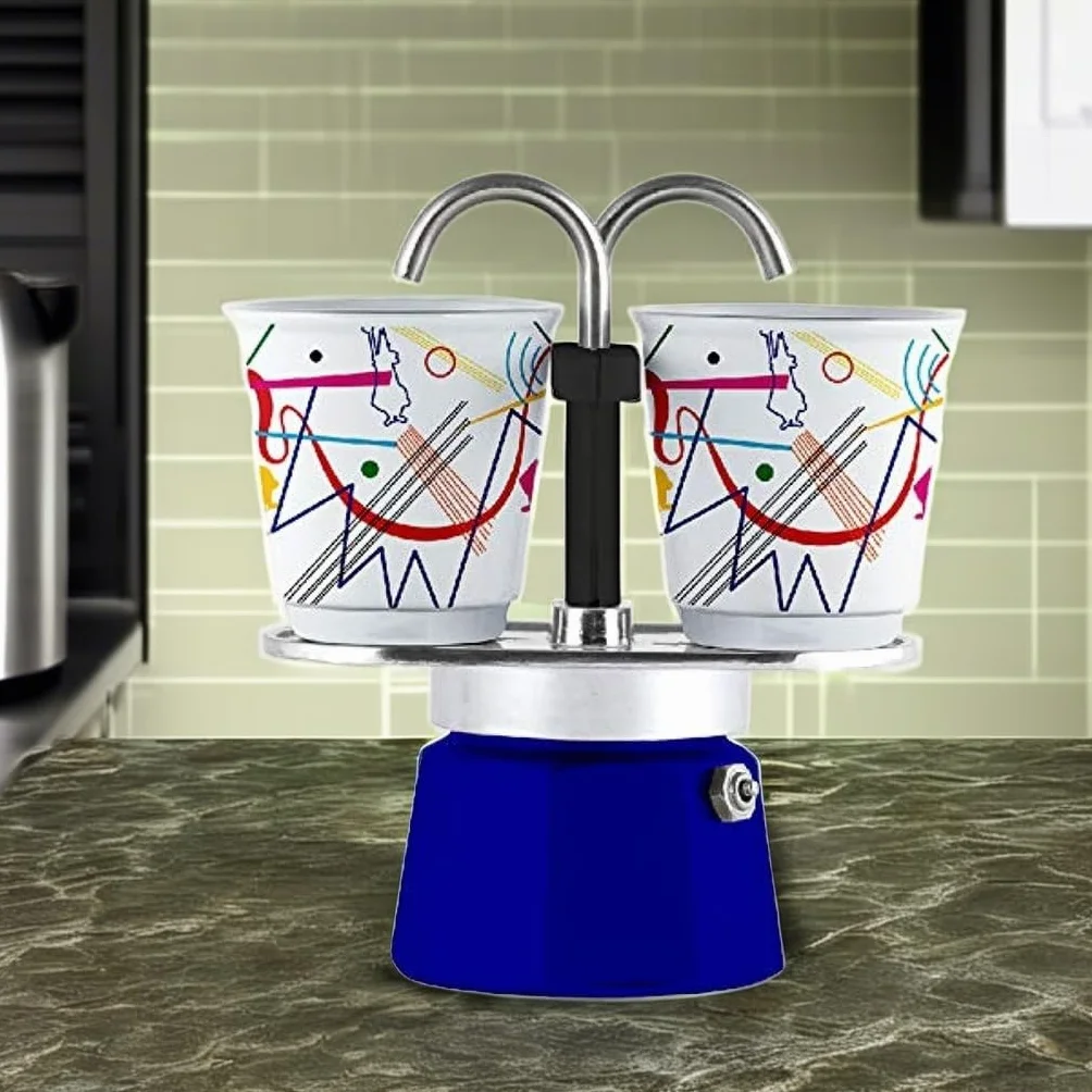 Bialetti Mini Express 2 Tazze Mod Kandinsky 1407
