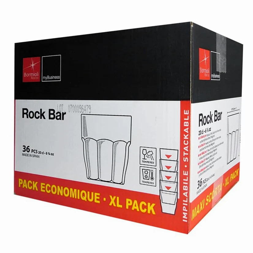 C36 BICCHIERI ROCKBAR 21,5 BORMIOLI