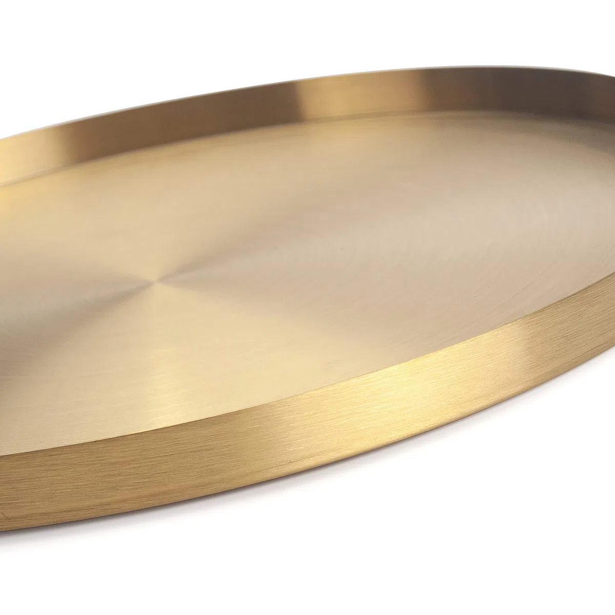Vassoio Decorativo di Immagazzinaggio Dell'organizzatore Del Vassoio Dell'oro Rotondo per Gioielli, Trucco, Articoli da Toeletta, Stoviglie da Cucina Oro 32cm