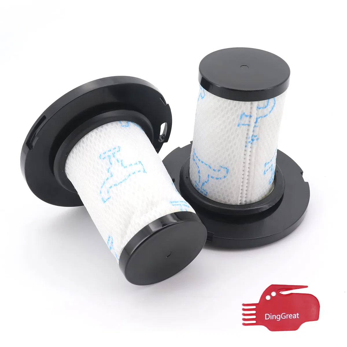 2Pcs Filtri di Ricambio per Rowenta X-FORCE FLEX 11.60 RH98XX e Rowenta X-FORCE FLEX 14.60 RH99XX Aspirapolvere Senza Fili, Alternativa a ZR009007