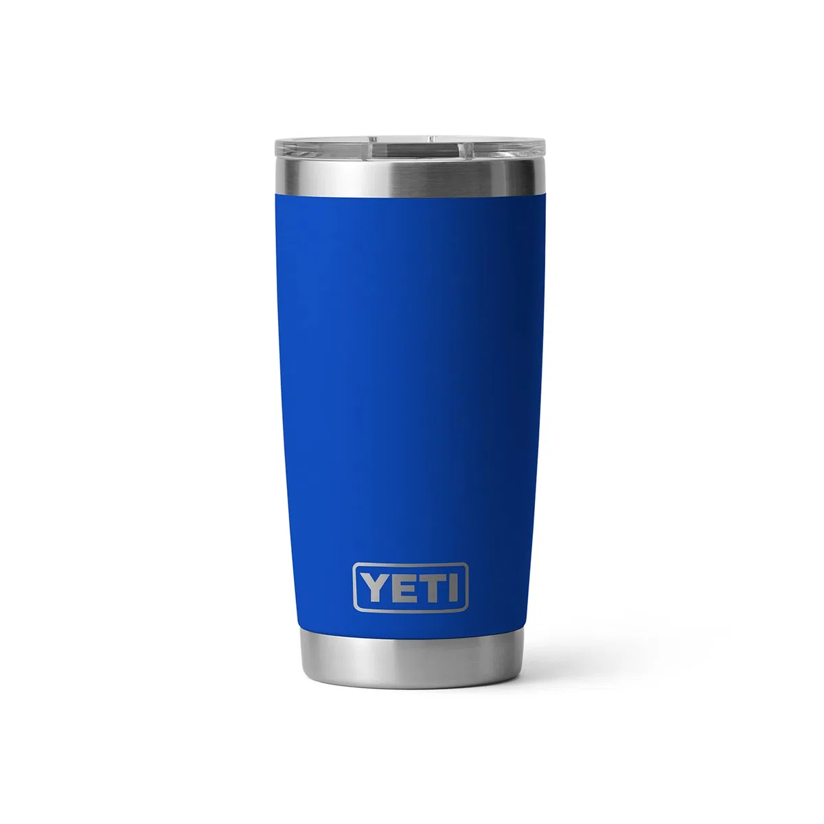 YETI Rambler - Bicchiere da 591 ml, con coperchio Magslider rimovibile, in acciaio inox, isolamento sottovuoto, colore: blu reale