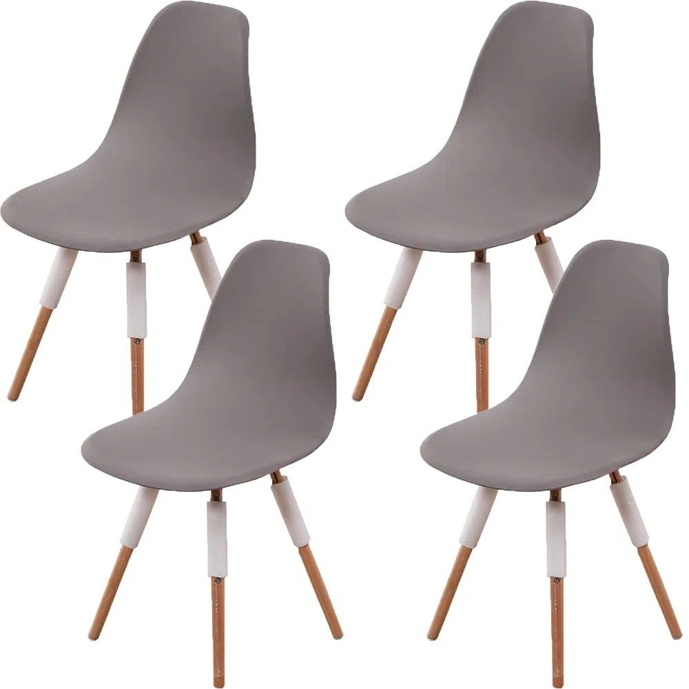 Coprisedia scandinava elasticizzate Fodere per sedie da pranzo Scandinave coprisedile scandinavo 4 pezzi
