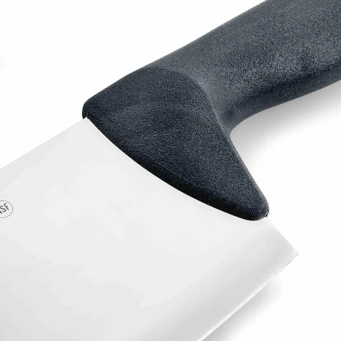 Arcos Serie 2900, Mannaietta Mannaia da Cucina Coltello Scannare Coltello Macellaio, Lama Acciaio Inossidabile NITRUM 200 mm, Manico Polipropilene, Colore Nero