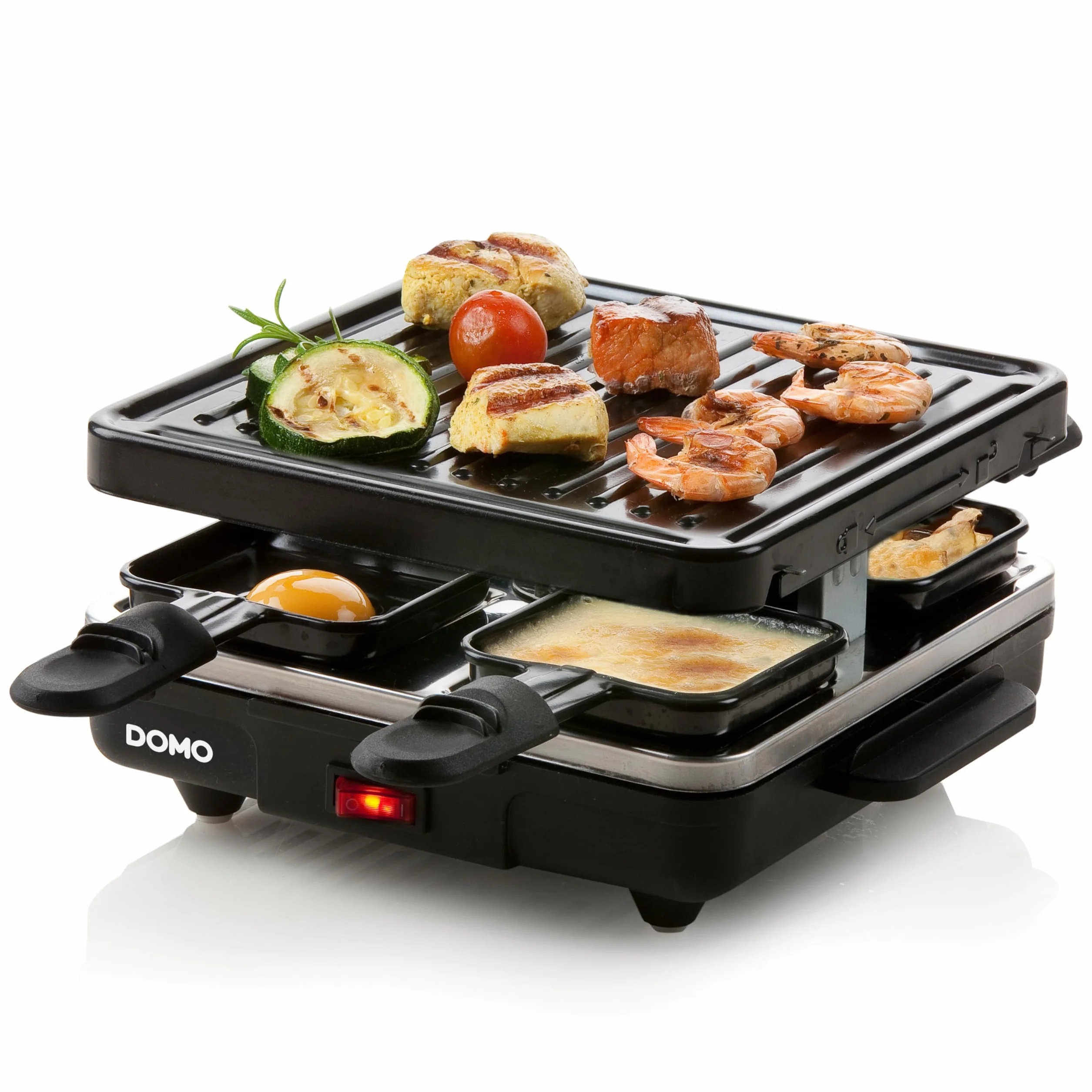 DOMO DO9147G RACLETTA GRILL 4 PARTI