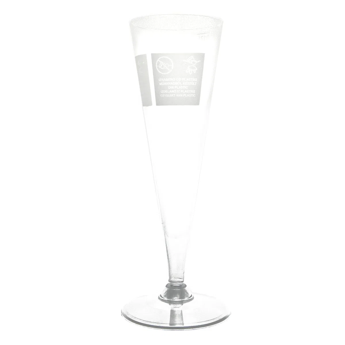 POLOPLAST PZ 120 CALICI FLUTE CHAMPAGNE PROSECCO TRASPARENTI BICCHIERI PLASTICA FLUTES HAPPY HOUR APERITIVO APERICENA