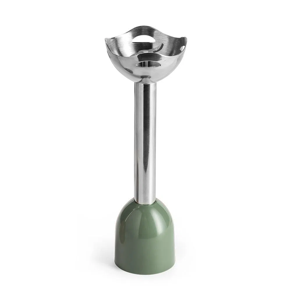Tognana Iridea, frullatore a immersione con frusta sbattitore, bicchiere da 600 ml e tritatutto da 500 ml, verde salvia