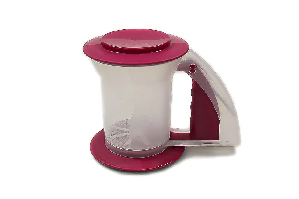 Tupperware Shaker per cibo Spruzzatore di zucchero a velo Nero Plastica