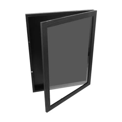 Teca Per Maglietta Da Calcio - Quadro Per Maglietta Da Baseball E Basket Football - Espositiva In Legno Cornice Per Memorabilia Per Fan Scuole E Club, 33x33cm