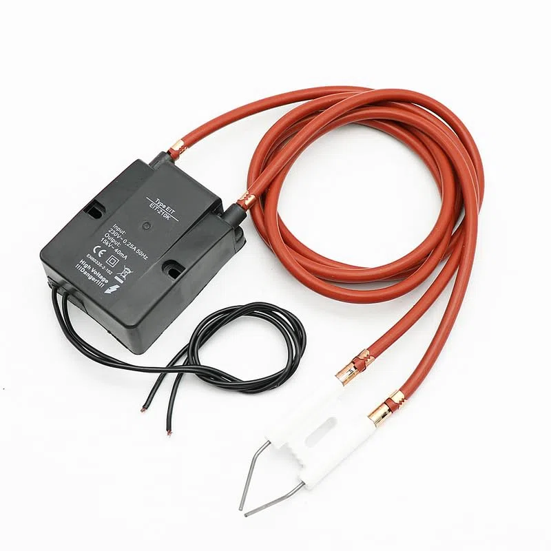 220V Elettrodo di Accensione di Ceramica Bruciatore di Combustibile Ad Alta Tensione di Impulso di Accensione Bruciatore di Olio di Scarto di Ceramica di Accensione Ago Igniter