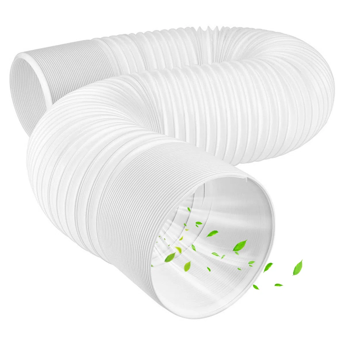 Tubo Condizionatore Portatile, Diametro 150 mm tubo per Condizionatore portatile, tubo per Climatizzatore Filettatura Antiorario per Asciugatrice, Cappa Aspirante 2m