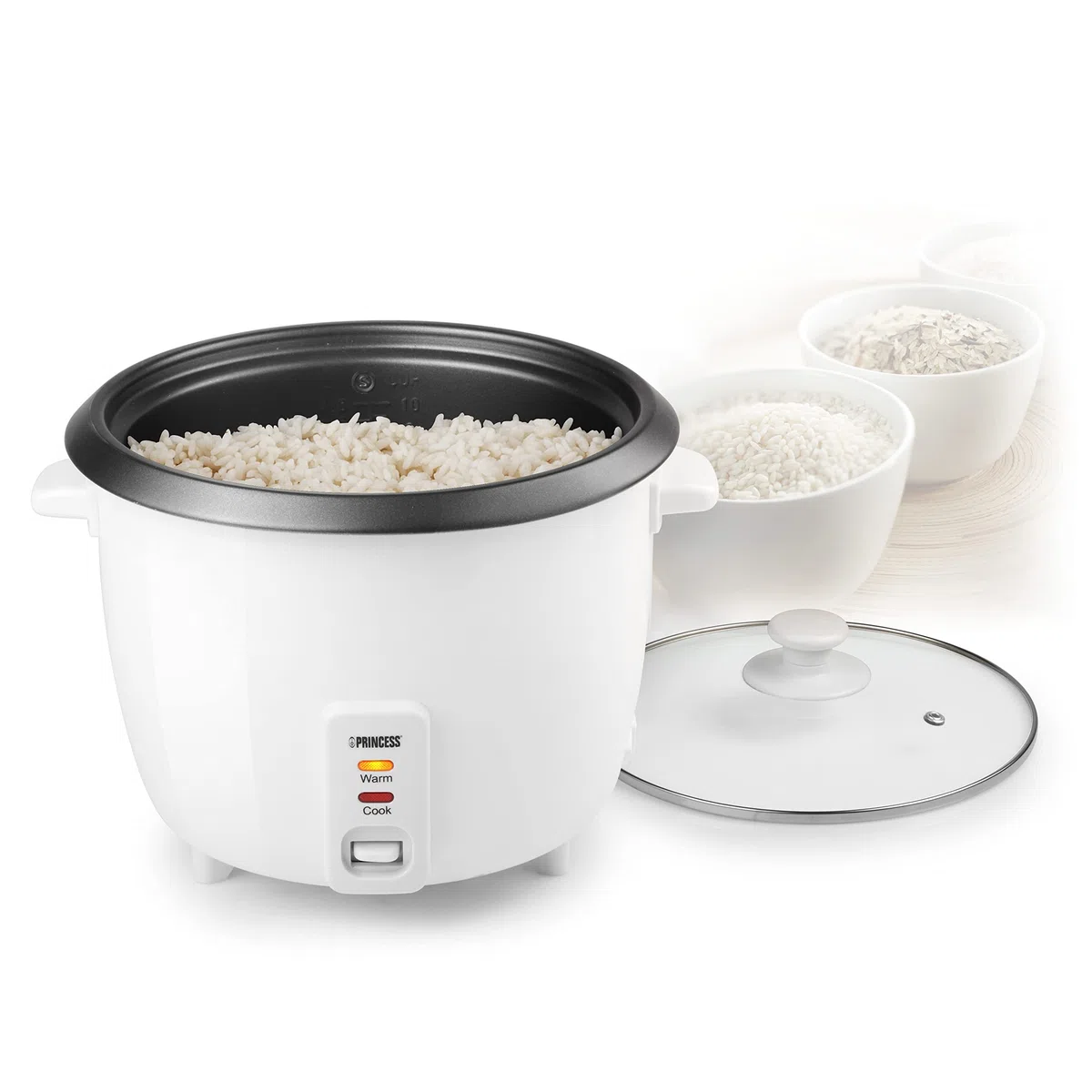 Cuociriso Princess 271940 – 1,8 litri – Funzione di mantenimento in caldo
