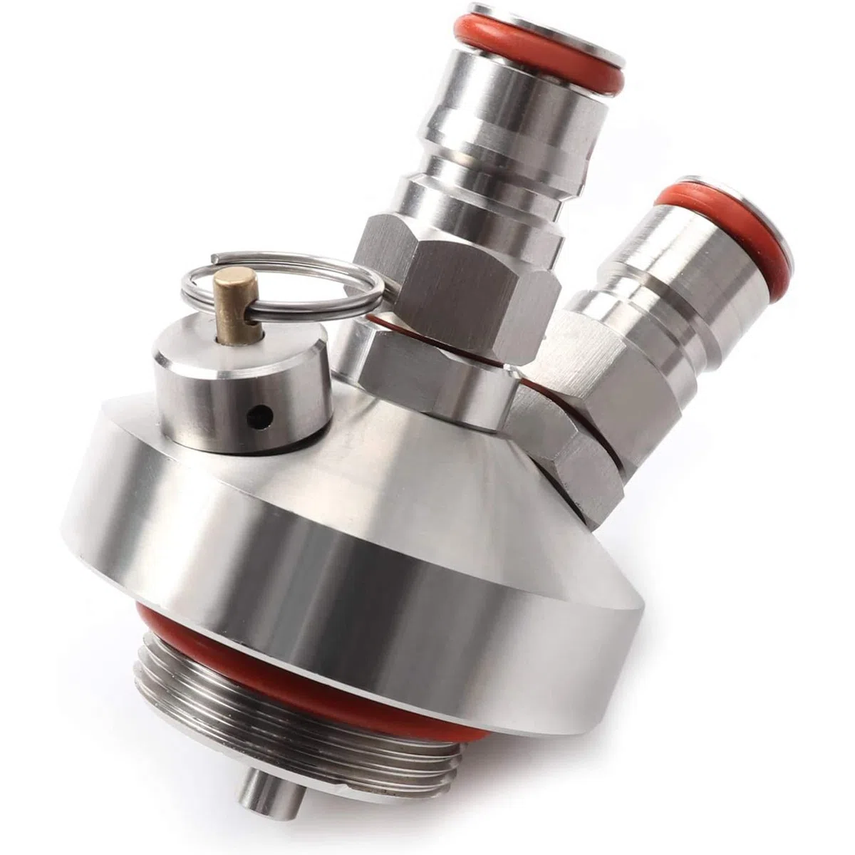 POFET Merrday - Mini dispenser per birra in acciaio inox 304, per birra, per coltivatori di birra artigianali