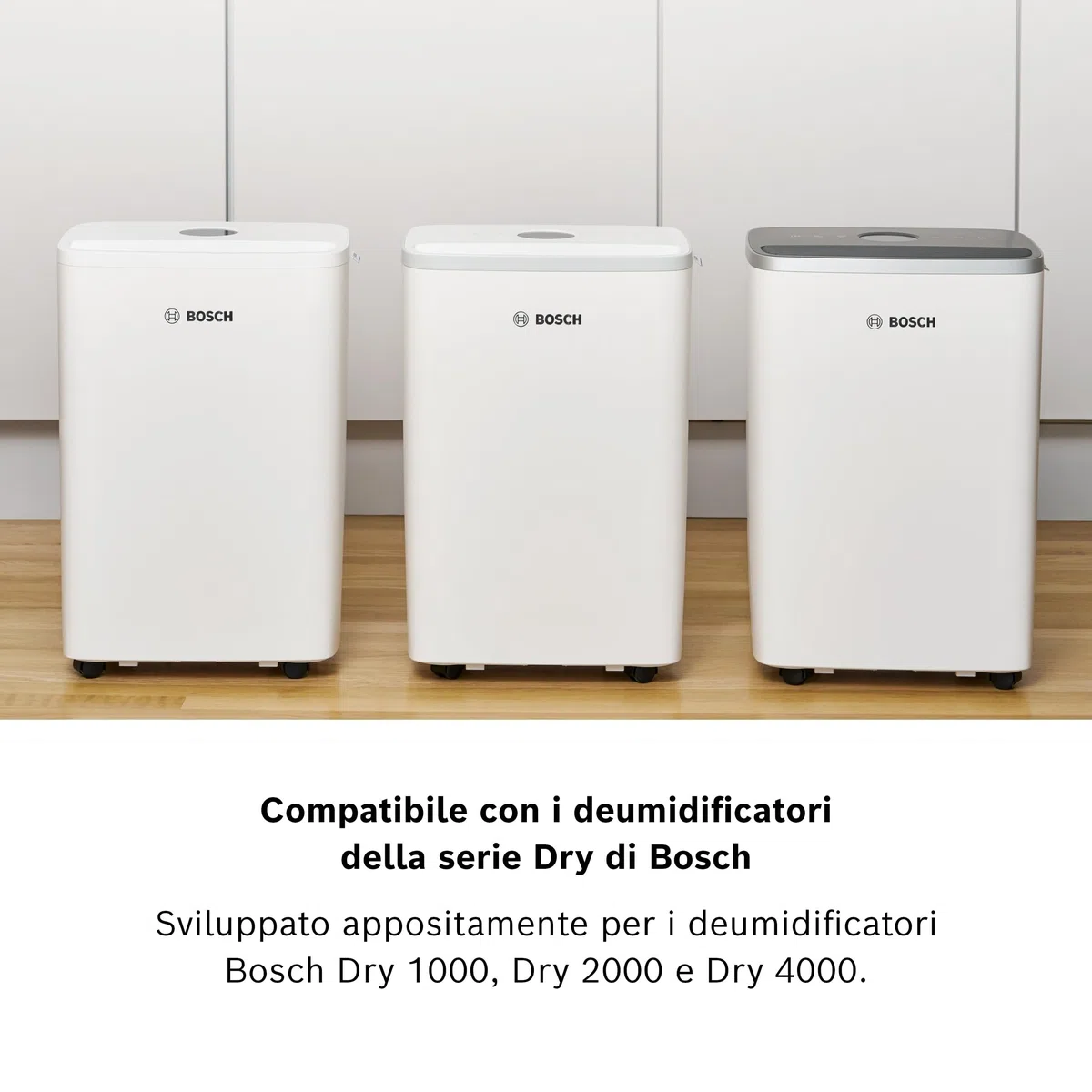 Bosch Originale Filtri di ricambio per deumidificatori - Alta efficienza, facilità di montaggio e lunga durata - Per la qualità dell'aria - Confezione da 2