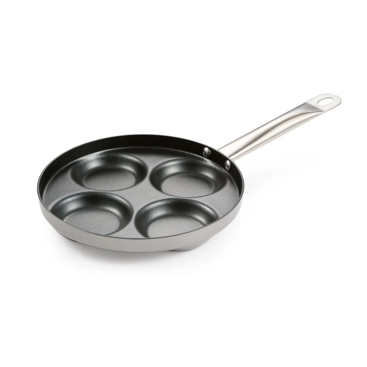 Tescoma 606952 Padella 4 cerchi, anche per induzione ø 24 cm, fori 9 cm.