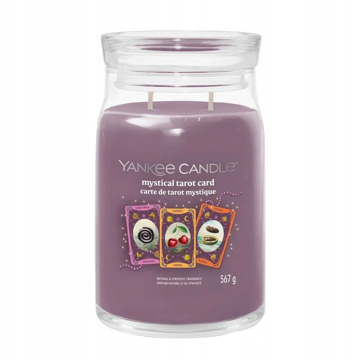 Yankee Candle, giara grande signatire Limited edition Halloween 2025 Mystical tarot card