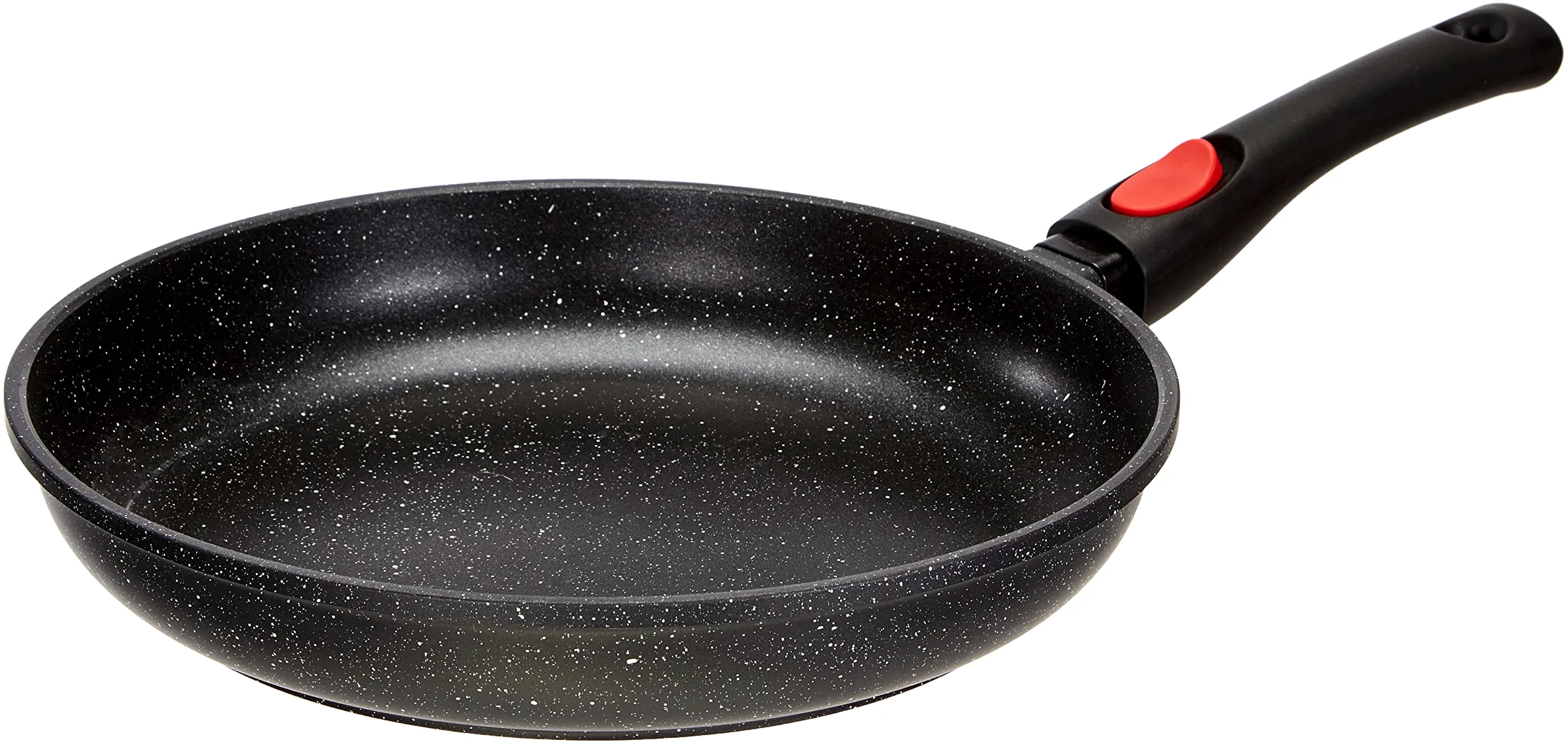KAMBERG Padella 30 cm, Manico Rimovibile, Ghisa di Alluminio, Rivestimento Antiaderente di Alta Performance Pietra, Tutti Fornelli y induzione, Senza PFOA