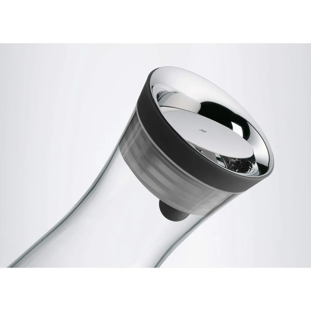 WMF Basic Caraffa per acqua di base, 1 L, Vetro, Nero