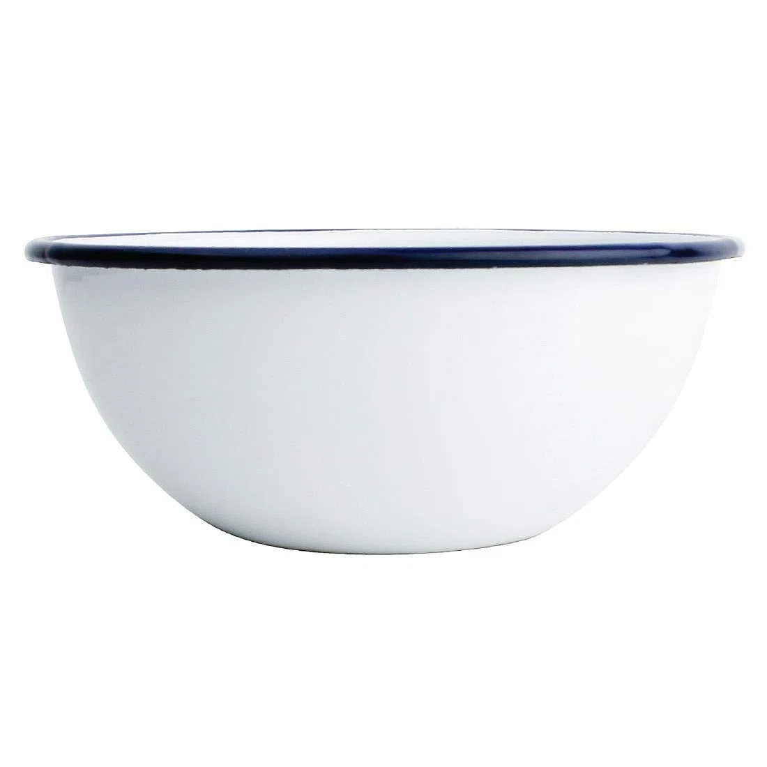 6 x Olympia smaltata pudding Bowl 155mm 5.5 (dia) "piatto in acciaio INOX da cucina