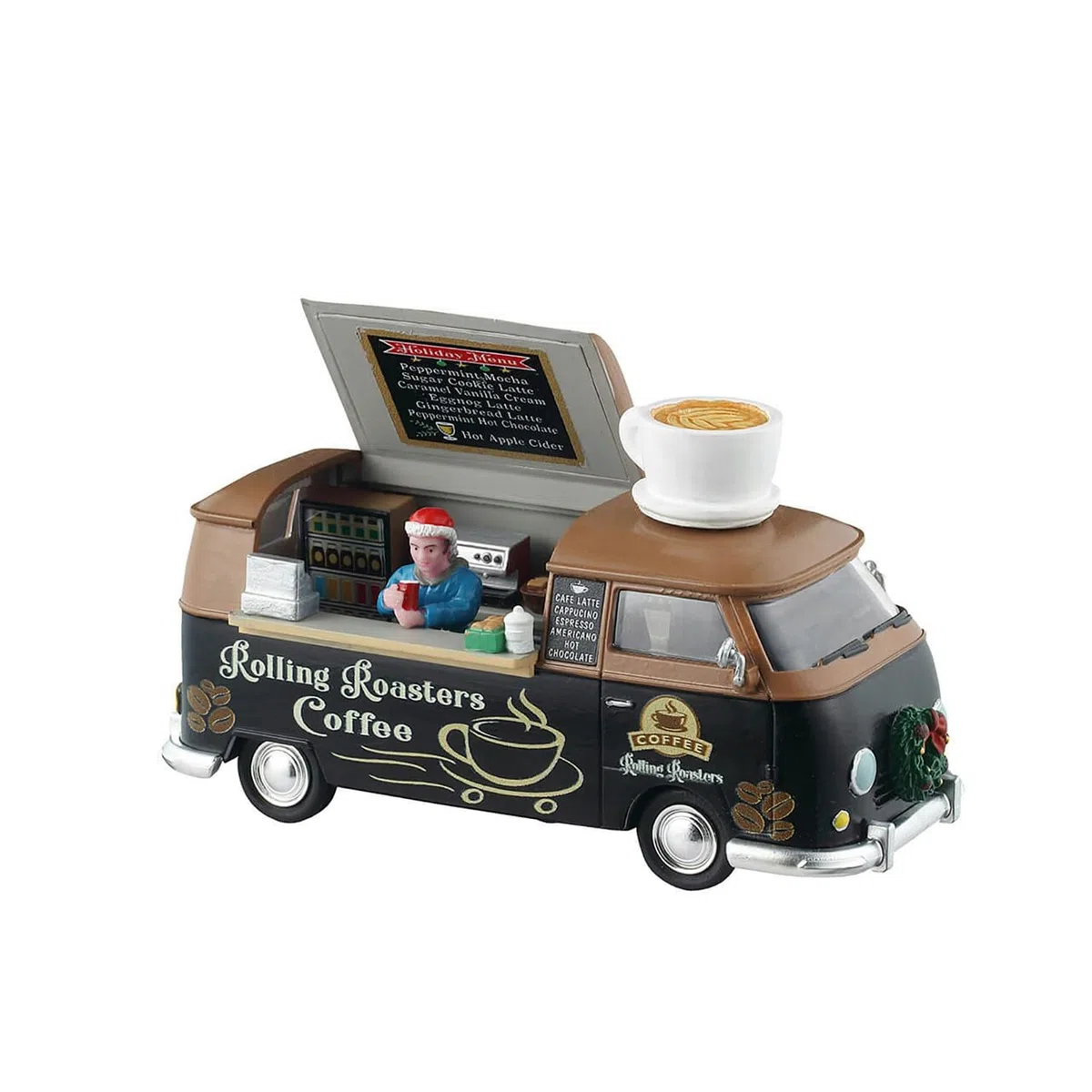 LEMAX Camper Caffetteria "Rolling Roasters Coffee" H7.7x11.8x5.3 cm