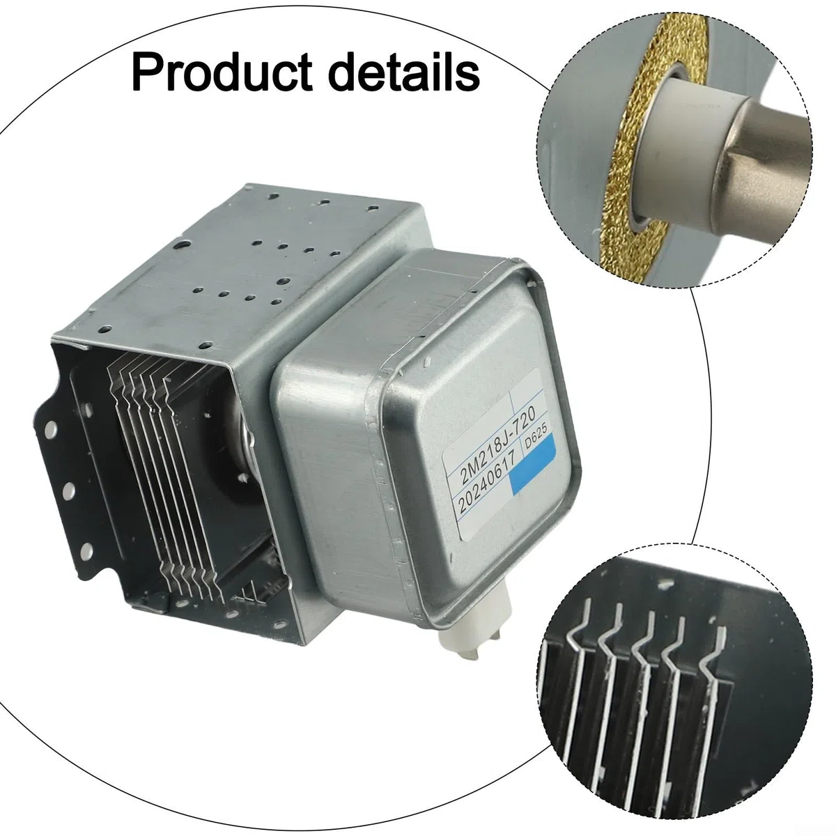 Magnetron Part Number 2M218J per microonde garantisce risultati di riscaldamento rapidi e uniformi