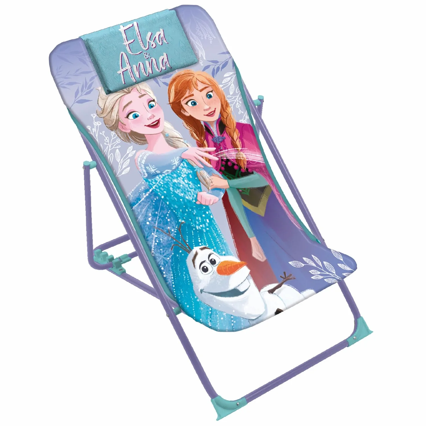 ARDITEX WD16132 Lettino pieghevole da 43 x 66 x 61 cm di Disney-Frozen