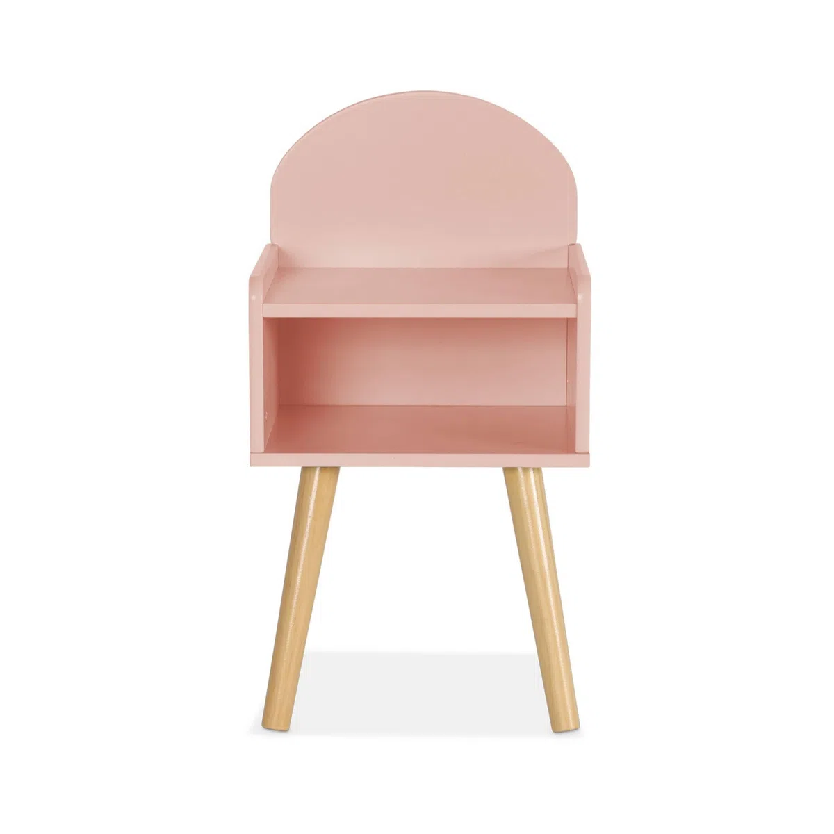 Comodino per bambini, Nephos, Rosa, 30x28x55.6 cm