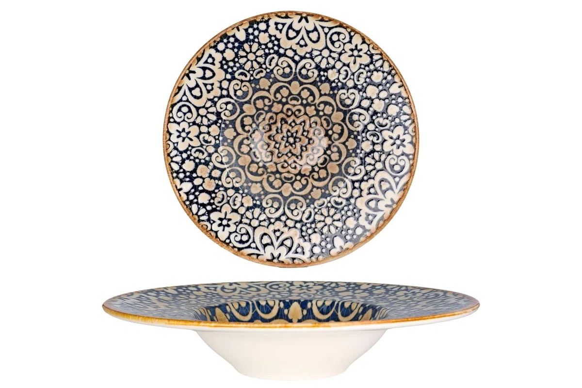 Bonna Piatto di pasta - Alhambra - Porcellana - 28 cm (400cc) - set di 2