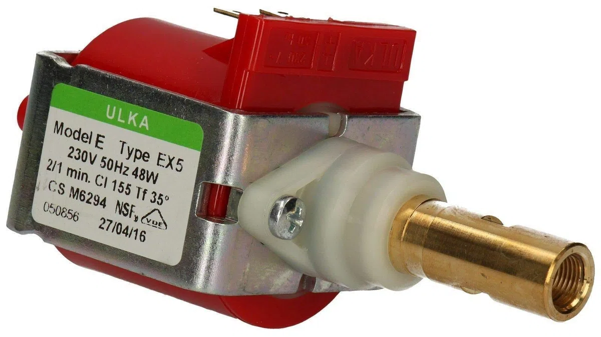 Pompa acqua ULKA EX 5 per macchine da caffè – 230 V / 50 Hz / 48 W – Saeco