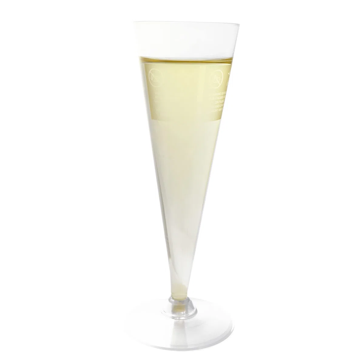 POLOPLAST PZ 120 CALICI FLUTE CHAMPAGNE PROSECCO TRASPARENTI BICCHIERI PLASTICA FLUTES HAPPY HOUR APERITIVO APERICENA