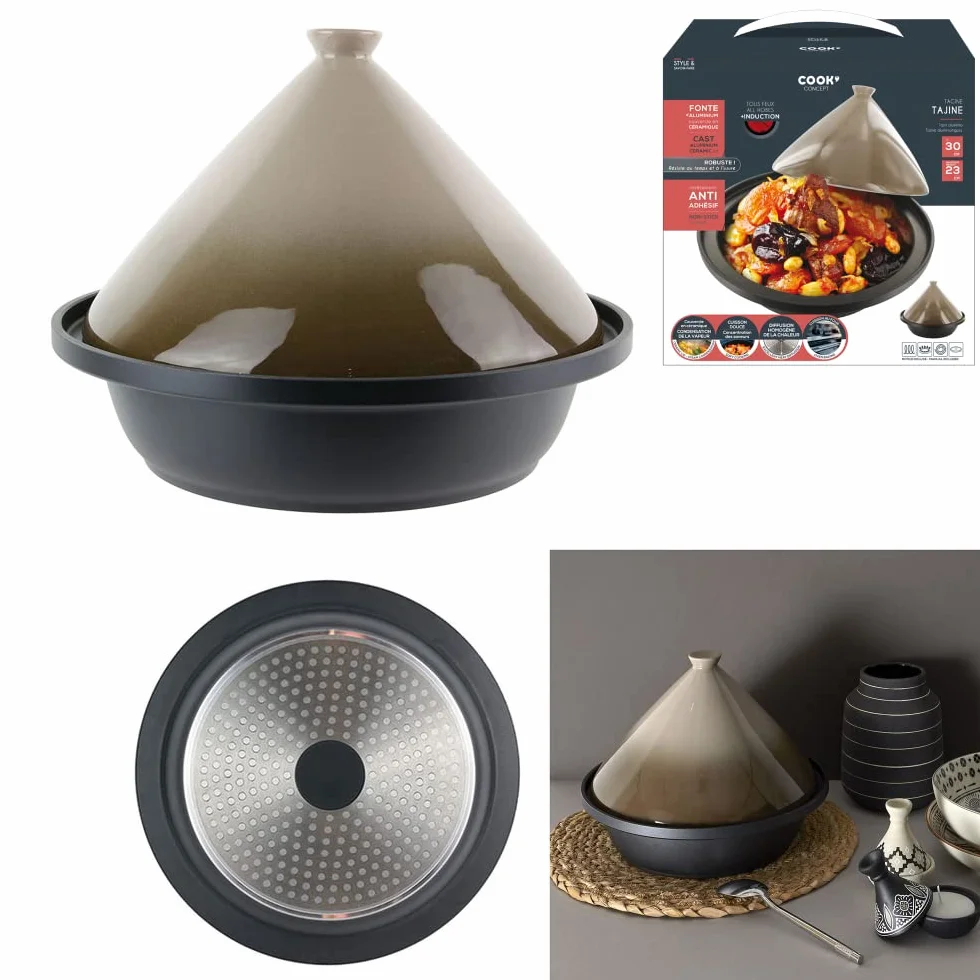COOK CONCEPT Tajine Ad Induzione, Taupe