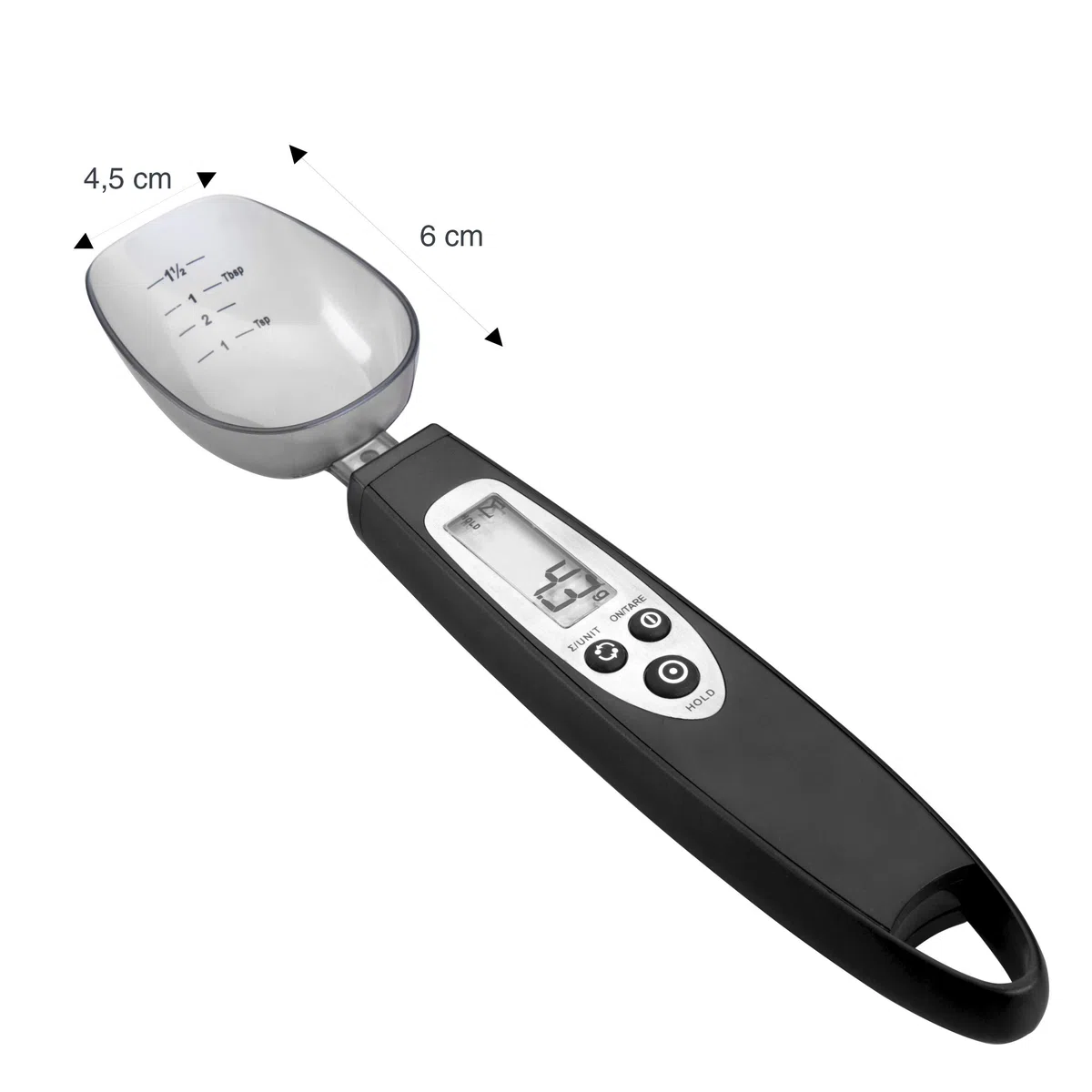 Lacor 62519- Cucchiaio dosatore elettronico 300 gr