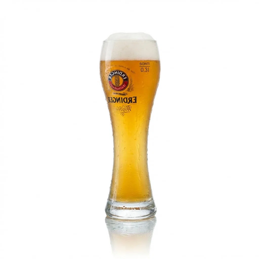 Erdinger Set di 6 bicchieri da birra, 0,3 l