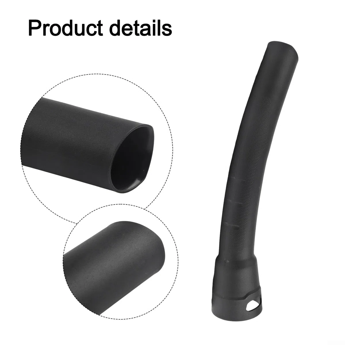 Manico di ricambio per aspirapolvere Karcher NT20/30/WD1 WD2 WD3 MV3-MV6 Series, maniglia curva 2.863-012.0 con impugnatura ergonomica antiscivolo, diametro 35 mm per tubo di aspirazione e tubo