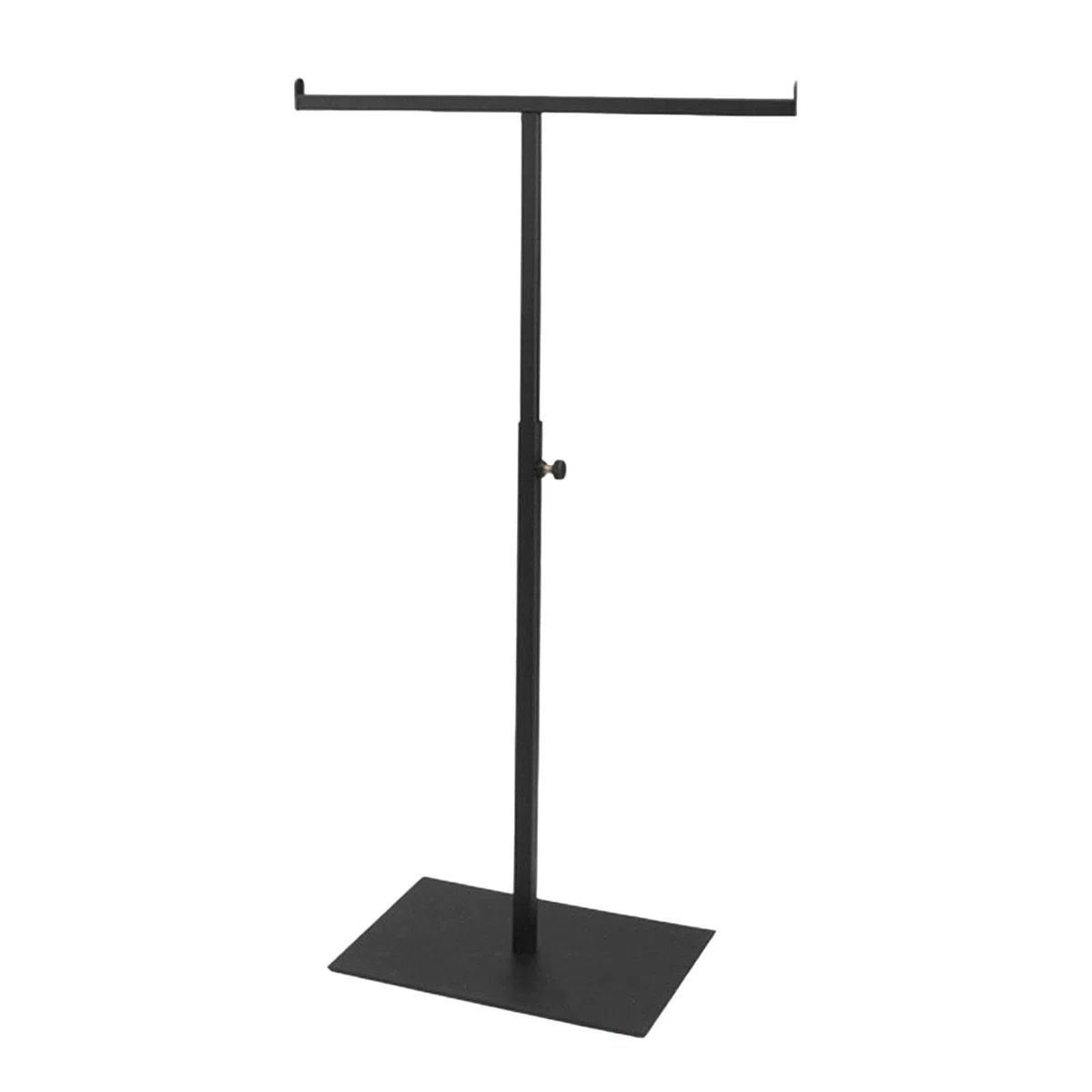 Milageto Espositore per Borse Scaffali per scaffali Organizer in Acciaio Inossidabile Appendiabiti per Sciarpe Supporto per Borse Appeso per Orologi, Nero