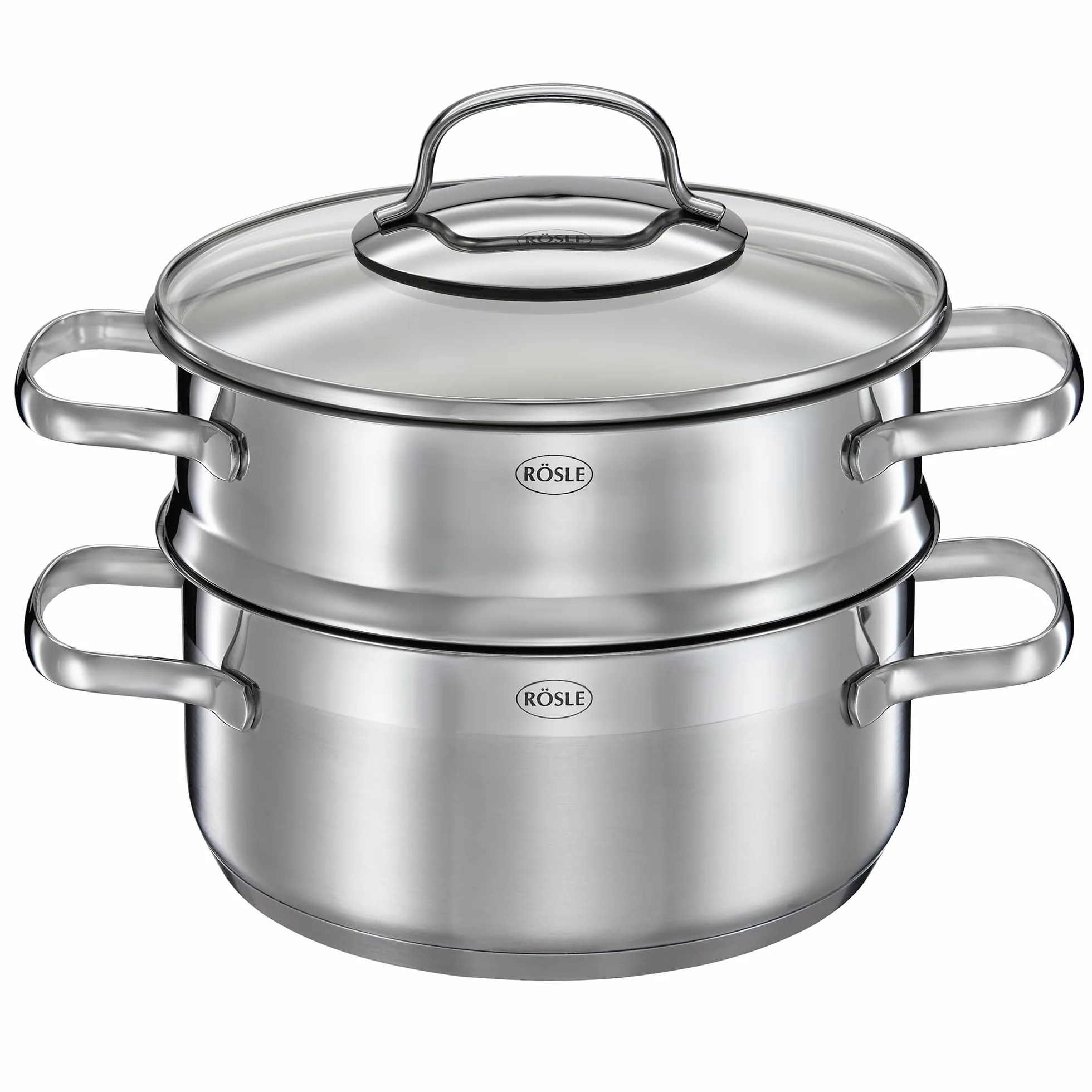 Rösle 13155 Ammortizzatore Elegance, in Acciaio Inox, 22 x 29 x 23 cm
