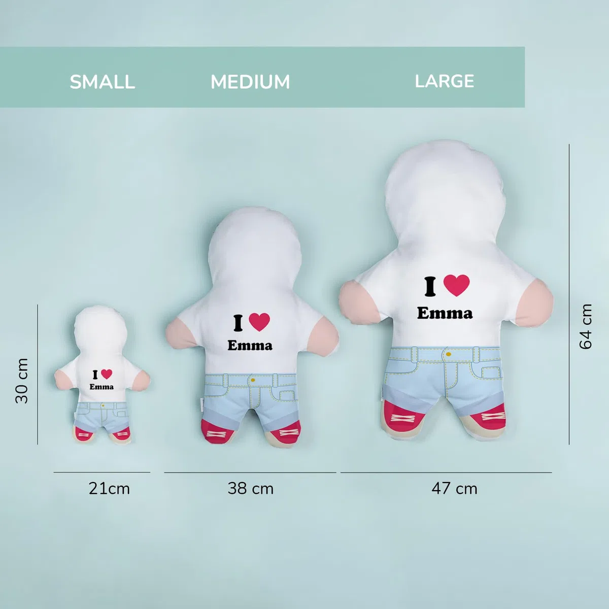 Wanapix | Cuscino Pupazzo Personalizzato con Foto del Viso | Regalo di Compleanno/Festa del Papà | Divertente con Imbottitura | Personalizzata Idea Regalo | Boyfriend