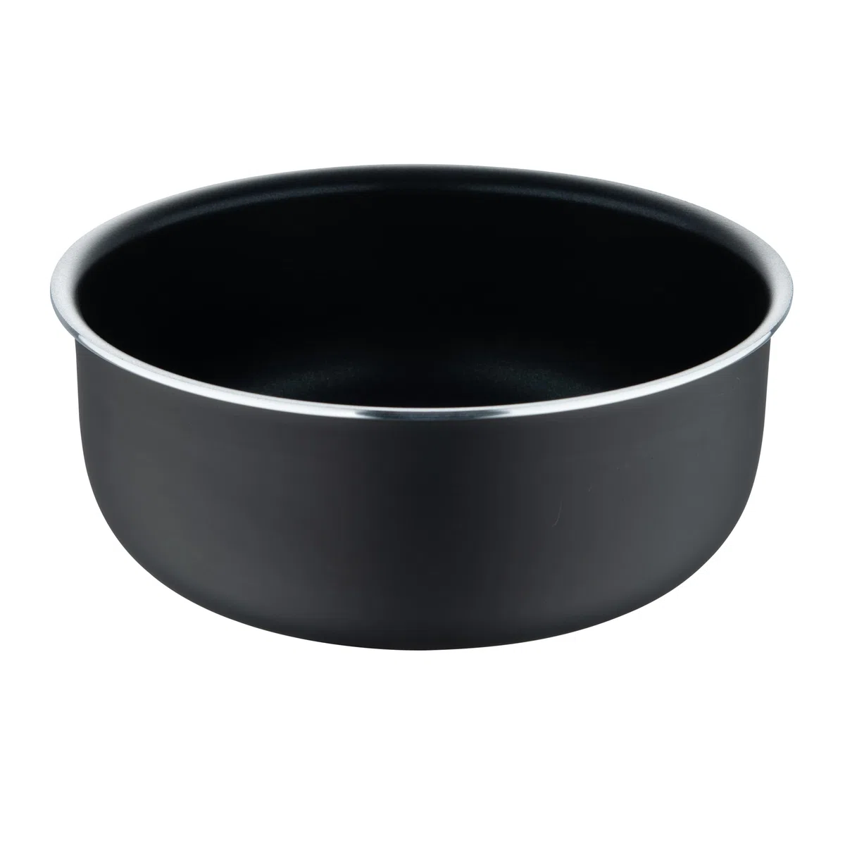 BERGNER- Set 4 pezzi casseruola in alluminio stampato con manico staccabile e punto di calore, rivestimento ILAG Essential, antracite, compatibile con l'induzione