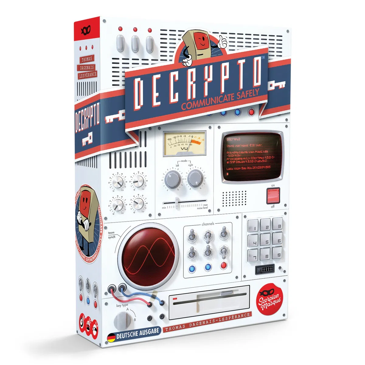 Asmodee Decrypto Deduzione Bambini e Adulti - Lingua Tedesca