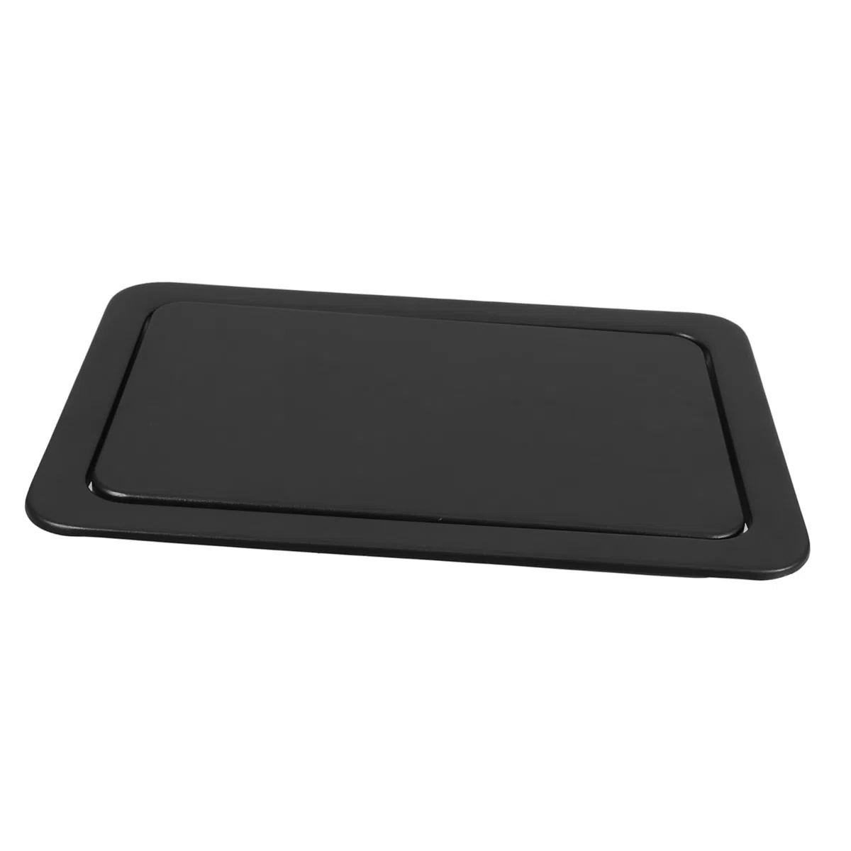MAGICLULU Coperchio per Pattumiera Sottolavello in Acciaio Inossidabile, Design a Ribaltina, per Cucina e Bagno, Accessorio