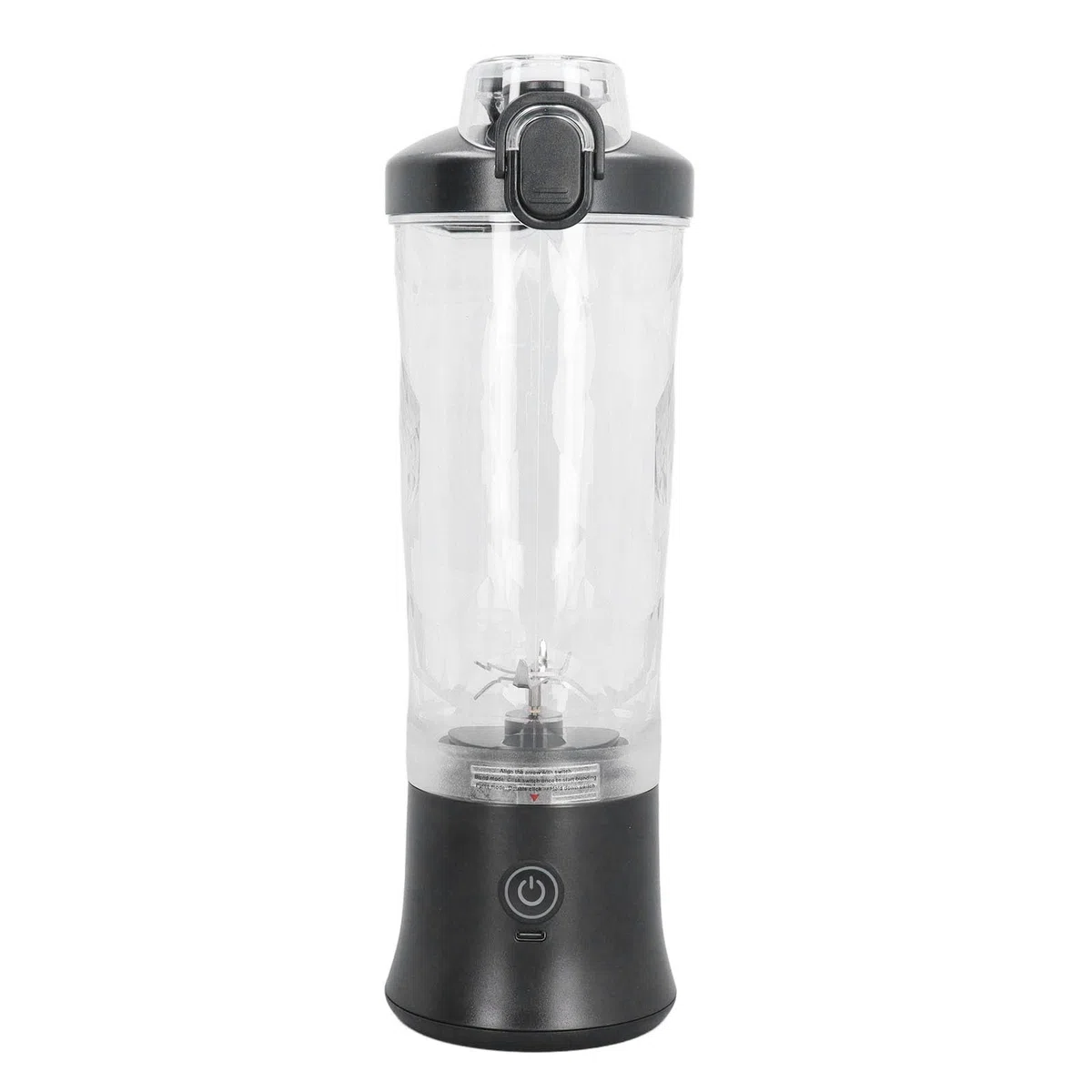 Luqeeg Frullatore Portatile, Mini Tazza Spremiagrumi da 150 W, Frullatore Elettrico per Succhi di Frutta Ricaricabile USB 18000 Giri/min con Lame in Acciaio Inossidabile, Ideale per i Viaggi