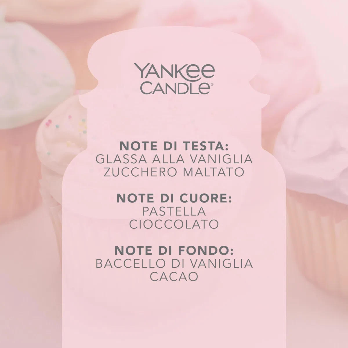Yankee Candle Candela profumata in giara grande | Cupcake alla vaniglia | Durata Fino a 150 Ore | Regali per donne