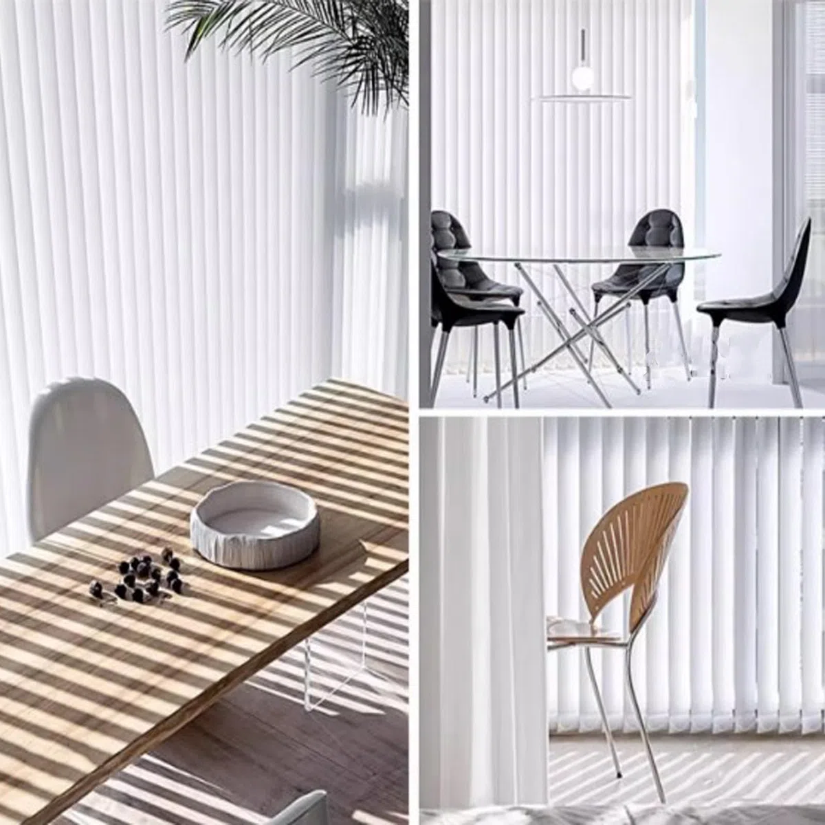 Veneziane da per Interno,Tende Verticali,Tende a Doghe 98mm,Oscurante,Isolamento Termico,per Ufficio Domestico,Dimensione e Colore Personalizzabili,Larghezza x Altezza (100cm x 110cm)