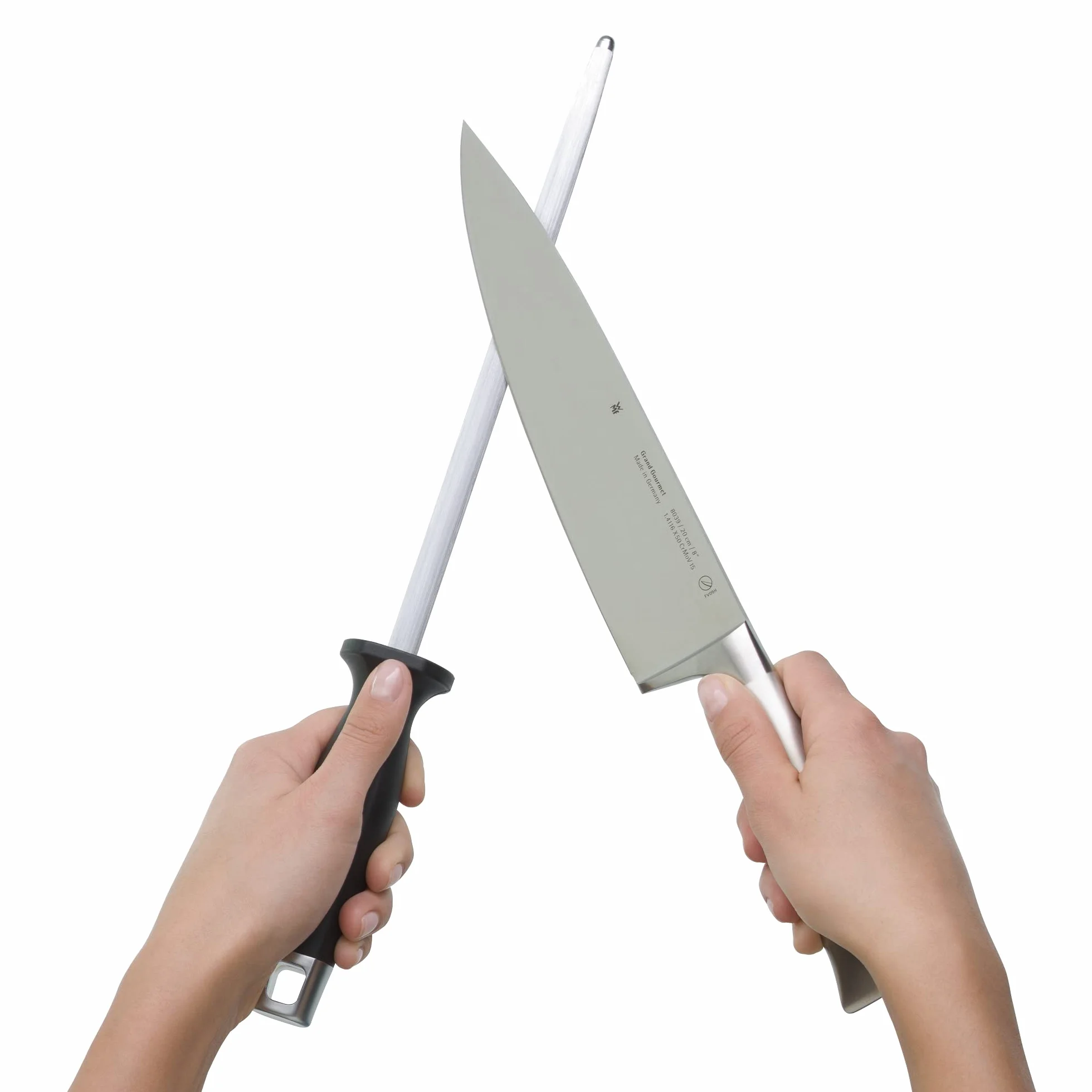 WMF 1894656030 Affilatoio, lunghezza d'acciaio 23 cm